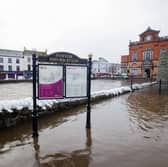 Flooding in Northern Ireland after a night of heavy rain has prompted police to warn residents to not travel. (credit: Liam McBurney/PA Wire)
