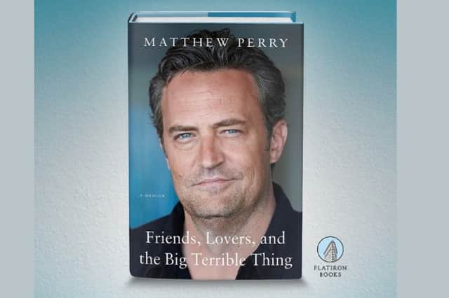Matthew Perry Friends, Lovers, and the Big Terrible Thing: A Memoir (Credit: Flatiron Books) 