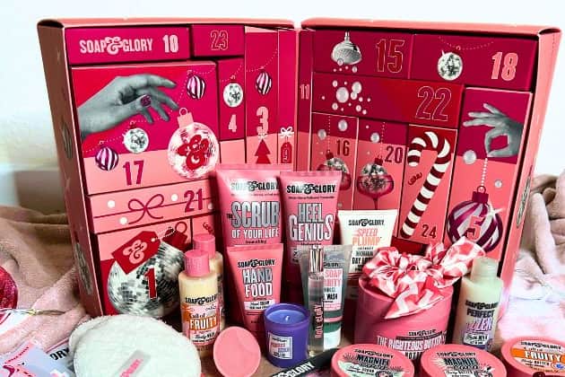 Soap & Glory It's A Pinker Wonderland 24-Day Beauty Advent Calendar 