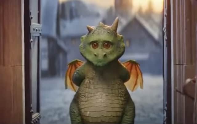 Edgar the dragon was the star of John Lewis' 2019 advert (John Lewis)