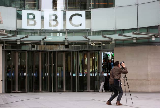 The BBC is facing a £1.7bn bill to cover the costs of hefty pensions it hands to its top stars and executives. (Photo: AFP via Getty Images) 