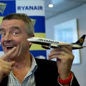 Ryanair has announced its profits have surged - and it will begin paying regular dividends to shareholders for the first time. (Photo: AFP via Getty Images) 