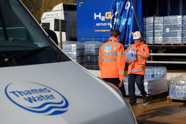 Customers of Thames Water are able to get compensation after supplies were impacted for days due to a "major incident". (Photo: Getty Images)
