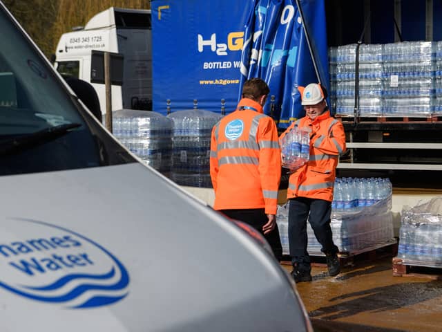 Customers of Thames Water are able to get compensation after supplies were impacted for days due to a "major incident". (Photo: Getty Images)
