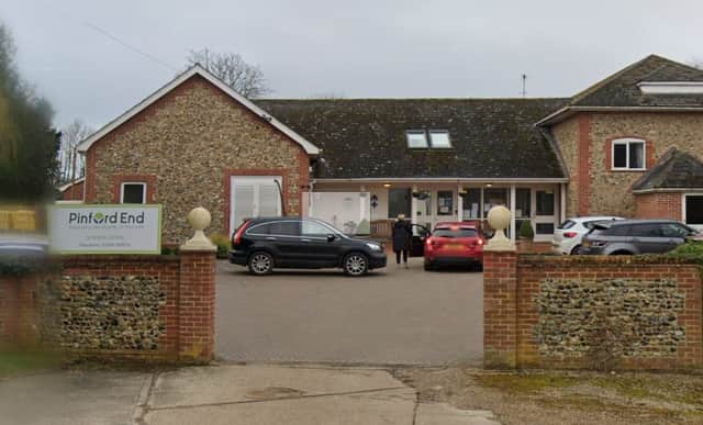 Pinford End House in Bury St Edmunds has been rated as "inadequate" by the CQC. (Picture: Google Street View)