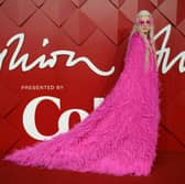 US model Kristen McMenamy poses on the red carpet upon arrival at The 2022 Fashion Awards in London. The 2023 event is now upon us - and the nominees for the accolades have been announced. Photo by Getty.