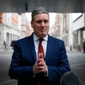 Sir Keir starmer remain under pressure from his party over calls to back a ceasefire in Gaza, with a front bench shadow minister stepping down in protest of his party's stance. (Credit: Getty Images)