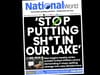 Windermere Lake District: Man begins weekly strike outside United Utilities centre demanding it stops spilling sewage into Lake Windermere