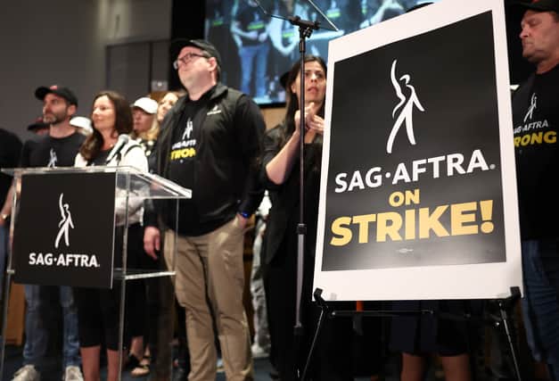 The SAG-AFTRA strike, which prohibited some of the biggest stars in Hollywood from producing and promoting new films, has ended after the actors union reach a new deal with studio bosses. (Credit: Getty Images)
