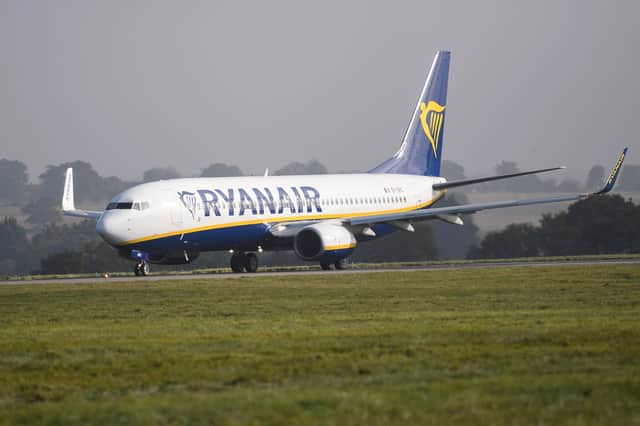 A Ryanair flight was forced to land at East Midlands Airport, rather than Birmingham, due to reasons "beyond control" of the airline. (Photo: Getty Images)