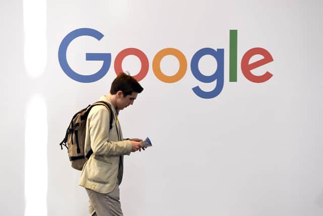A man walks past the logo of Google in 2018 (Photo: ALAIN JOCARD/AFP via Getty Images)