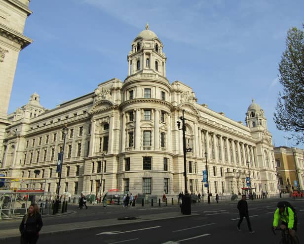 Old War Office (OWO) building in Whitehall