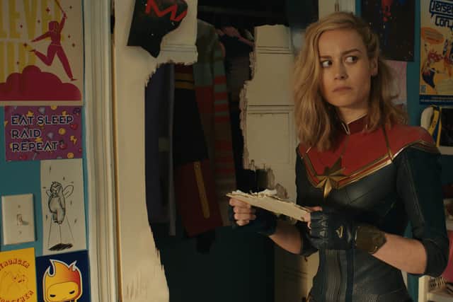 Brie Larson stars in box office bomb The Marvels