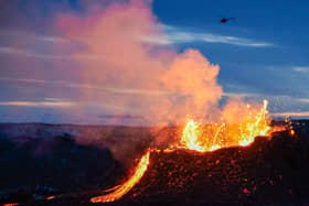 The Foreign Office has issued a warning over travelling to Iceland as it is 'increasingly possible' a volcanic eruption could occur. (Photo: AFP via Getty Images)