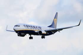 A Ryanair pilot claimed his plane came "within 20 metres" of a UFO when taking off from Stansted Airport. (Photo: AFP via Getty Images)