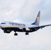 A Ryanair pilot claimed his plane came "within 20 metres" of a UFO when taking off from Stansted Airport. (Photo: AFP via Getty Images)