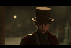 Timothee Chalamet as Willy Wonka in Paul King's forthcoming film, 'Wonka' (Credit: Warner Bros. Pictures)