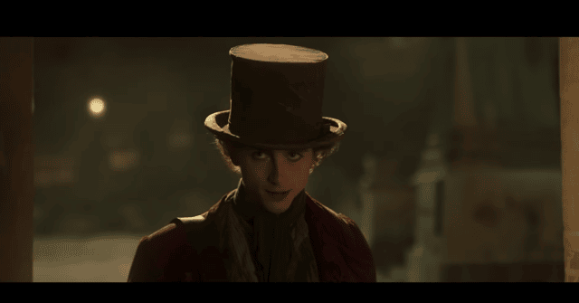Timothee Chalamet as Willy Wonka in Paul King's forthcoming film, 'Wonka' (Credit: Warner Bros. Pictures)
