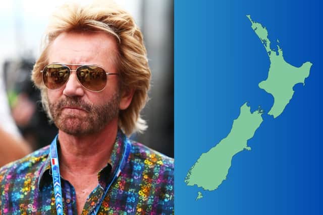 Noel Edmonds moved to New Zealand with his wife Elizabeth Davies in 2019 