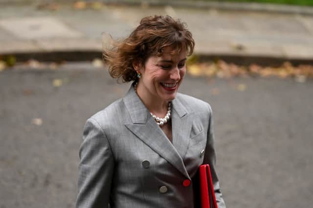 British Health Secretary Victoria Atkins leaves the Cabinet Meeting at Downing Street on 14 November (Photo: Leon Neal/Getty Images)