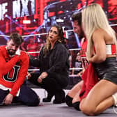What next for Chase U - now without the NXT Tag Team Championship and a group of students leaving the crowd during the match involving their 'teacher,' Andre Chase? (Credit:WWE)