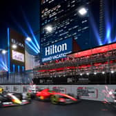 The inaugural Las Vegas GP takes place this weekend, but in the lead up to the debut race, Las Vegas is turning on the charm throughout the week with music performances and a gala opening ceremony (Credit: Formula 1)