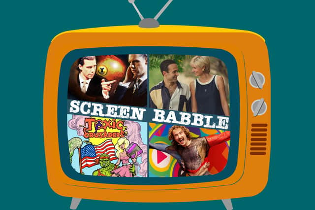 Screen Babble Episode 52: The Crown Season 6, Toxic Crusaders, Brass Eye and Big Brother.