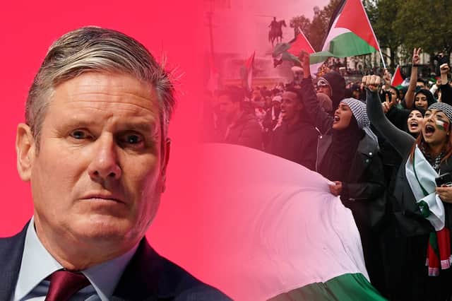 Keir Starmer is facing a huge frontbench rebellion over his stance on Israel and Gaza. Credit: Mark Hall/Getty