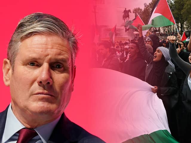 Keir Starmer is facing a huge frontbench rebellion over his stance on Israel and Gaza. Credit: Mark Hall/Getty