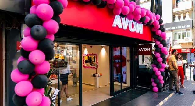 Global beauty brand Avon is set to launch their first UK physical stores. Pictured is one of their stores that they have already launched in Turkey. Photo credit should read: Avon/PA Wire.