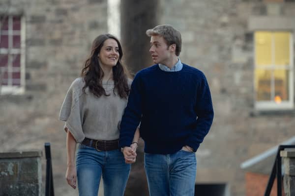 Kate Middleton and Prince William meet at University of St Andrews in The Crown Season 6, but don't appear in the second part, which airs on December 14, 2023.