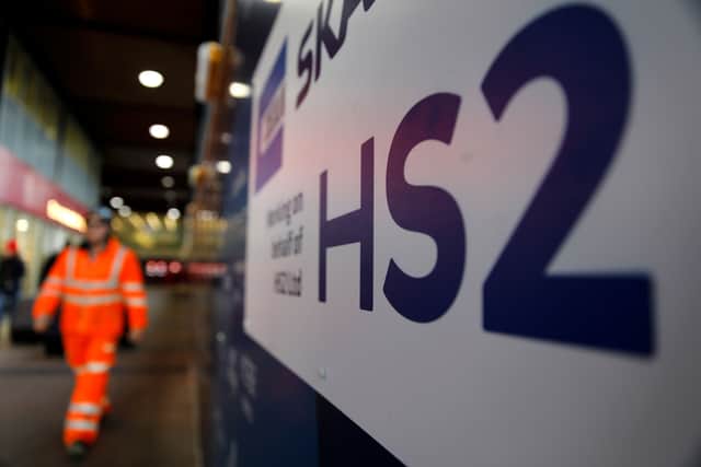 The next boss of HS2 could be paid more than predecessor Mark Thurston - despite the project being curtailed by Rishi Sunak. (Photo: AFP via Getty Images)