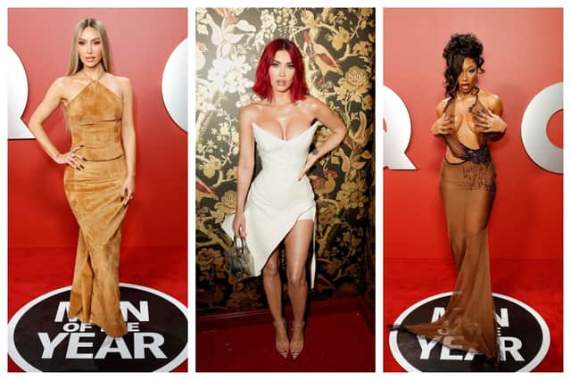 Kim Kardashian was on NationalWorld's best dressed list for the GQ Men of the Year Awards in LA, whilst the same can't be said for Megan Fox and Megan Thee Stallion. Photographs by Getty
