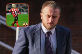 'Callous' and 'disrespectful' Sheffield Wednesday fan, Dale Houghton, who weaponised the tragic demise of much-missed cancer victim Bradley Lowery (inset) has walked away from court with a suspended sentence. Picture: Dean Atkins/3rd party 