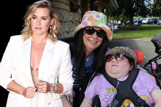 Kate Winslet donated for Carolynne Hunter and daughter Freya's energy bill. Credit: PA/Getty/Kim Mogg