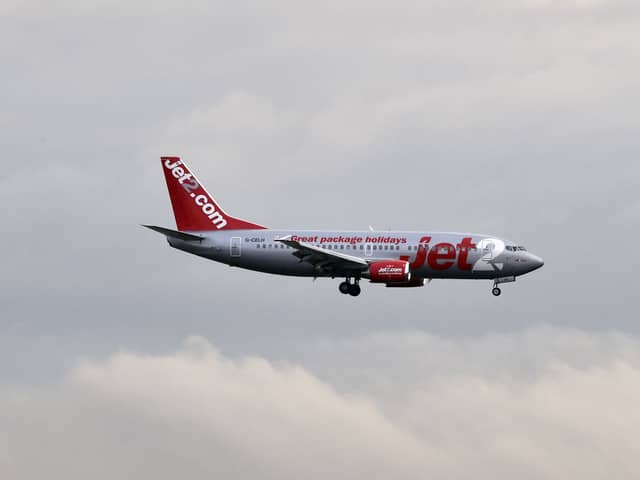 A passenger on board a Jet2 flight from Tenerife to Manchester Airport was found dead inside the toilet. (Photo: AFP via Getty Images)