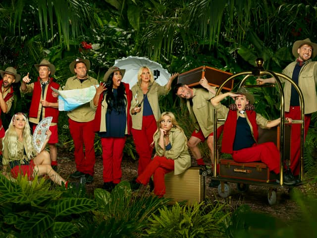 This year's I'm A Celebrity... Get Me Out Of Here campmates (Credit: ITV)