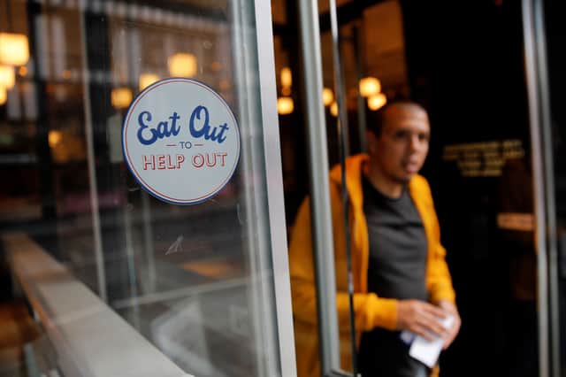 The Eat Out to Help Out scheme aimed to help the hospitality sector during the Covid-19 pandemice. (Picture: AFP via Getty Images)