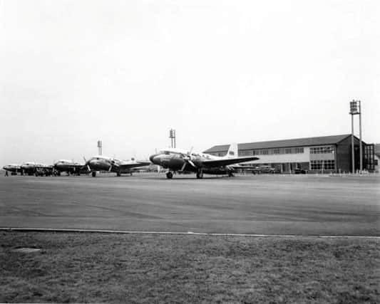 Blackbushe Airport in the 1960s (SWNS)