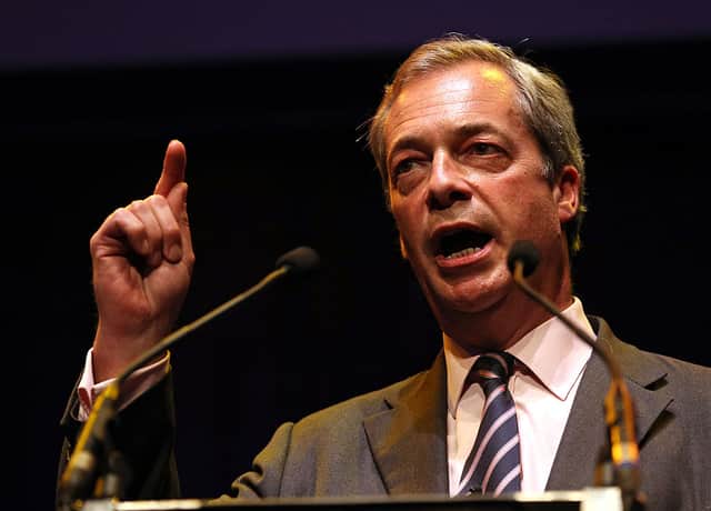 Nigel Farage. Credit: SCOTT HEPPELL/AFP via Getty Images