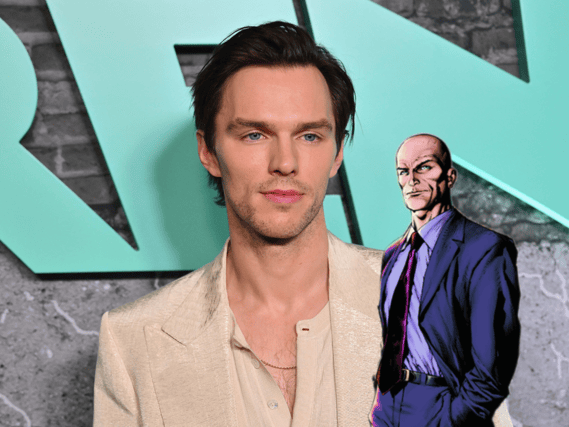 British actor Nicholas Hoult has been tipped to play Lex Luthor in the upcoming James Gunn led "Superman: Legacy" film reboot (Credit: Getty/DC)