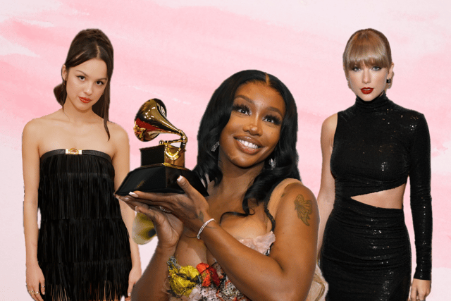 Olivia Rodrigo and Taylor Swift are among the nominees for the iconic gold-plated gramophone trophy. 