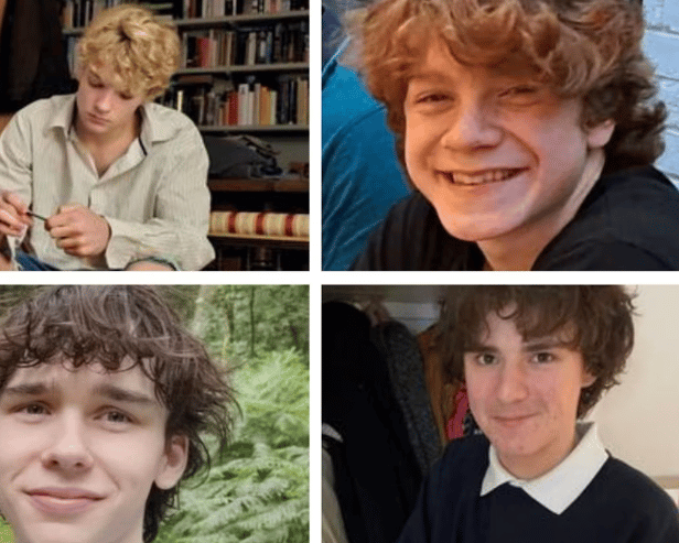 The missing teenagers