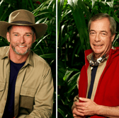 First Dates star Fred Sirieix and former politician Nigel Farage clashed in the I'm A Celeb jungle, with Fred taking Nigel to task for his hand in the Brexit process. (Credit: ITV)