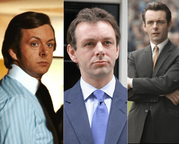 [L-R] David Frost, Tony Blair and Brian Clough have all been personalities that Michael Sheen has performed during his career. You can now add Prince Andrew to the list with the upcoming "A Very Royal Scandal"