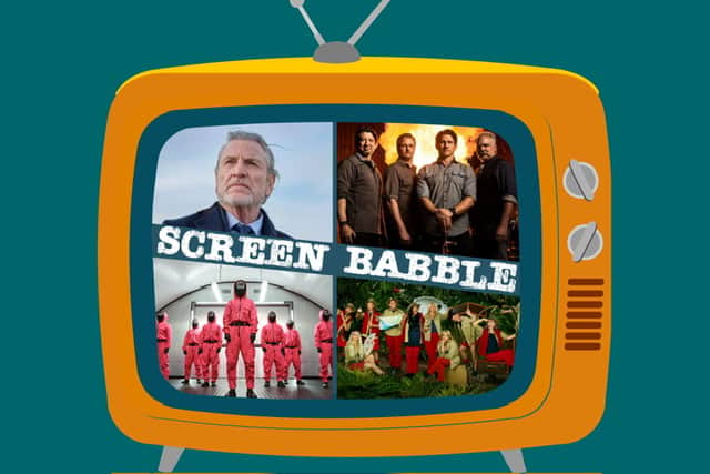 Screen Babble Episode 53: Squid Game, I'm A Celeb, Forged in Fire and The Dirty Dozen