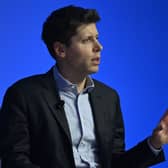 Sam Altman has been welcomed back as CEO of OpenAI, just days after he was sacked to the surprise of staff and investors. (Credit: AFP via Getty Images)