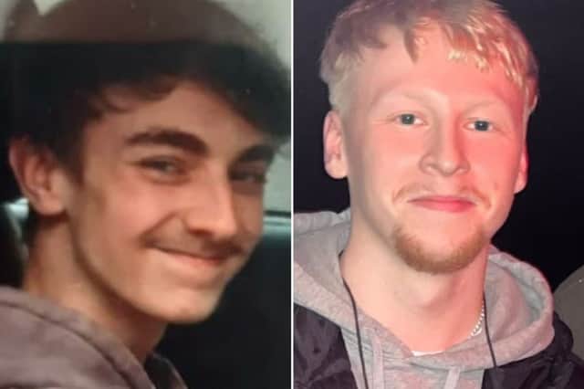 Ben Bond (left) took his own life after the death of his best friend Jack Gillbert (right.). Ben's mother committed suicide one day after her son's passing. 