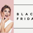 Black Friday Skincare deals from big brands including: Aveeno, Revolution, Hair Veda, and Absolute Collagen (Canva) 