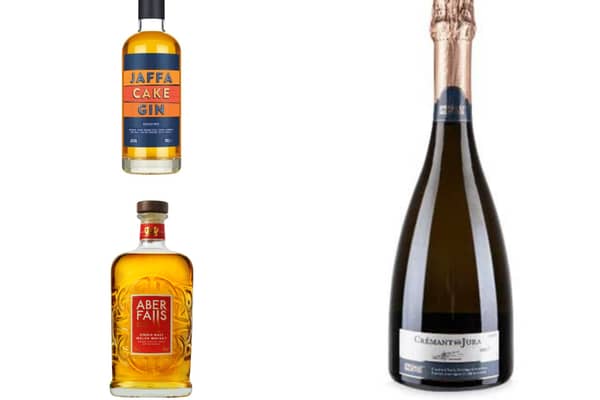 7 best alcohol gifts for Christmas 2023 including whisky, gin and champagne drinks - and even Aldi dupes. Photos by Master of Malt (top left), Aber falls (bottom left) and Aldi (right).